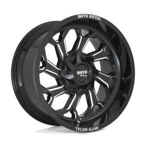 Moto Metal – MO999 – Black – 20″x10″ -18mm – Summer Wheels – MO99921086318N